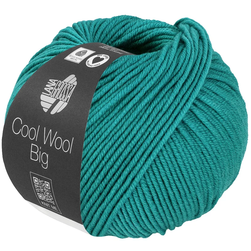 Lana Grossa Cool Wool Big 1043 Verde turchese