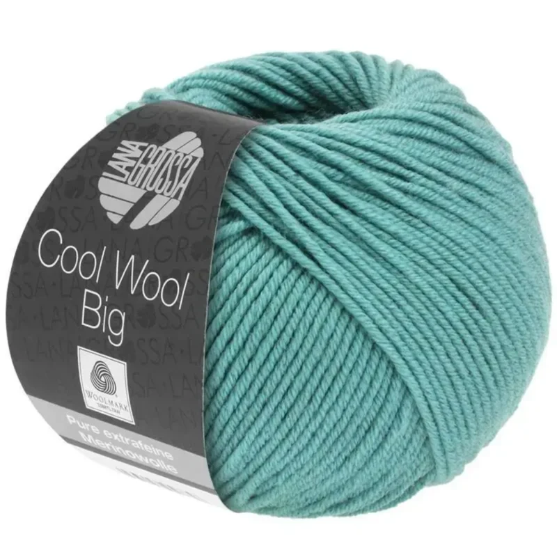 Lana Grossa Cool Wool Big 984 Verde mare chiar