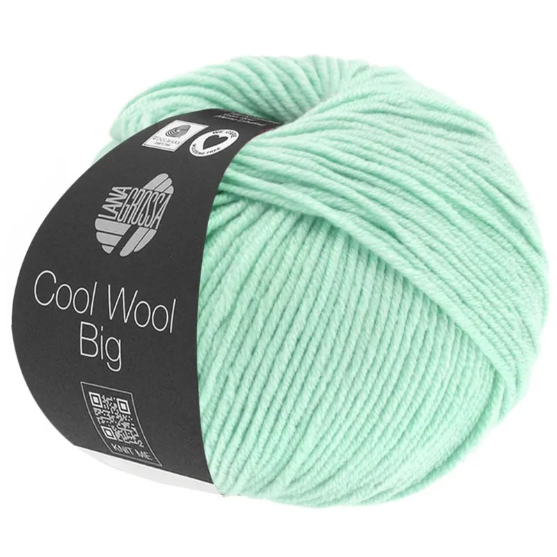 Lana Grossa Cool Wool Big 978 Verde pastello
