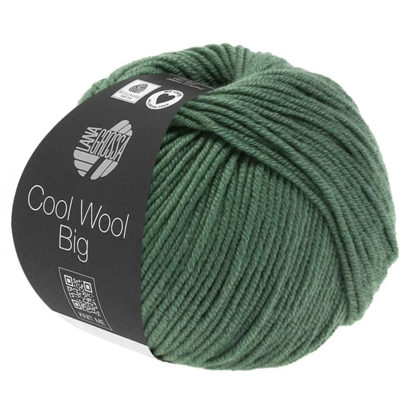 Lana Grossa Cool Wool Big 967 Verde reseda