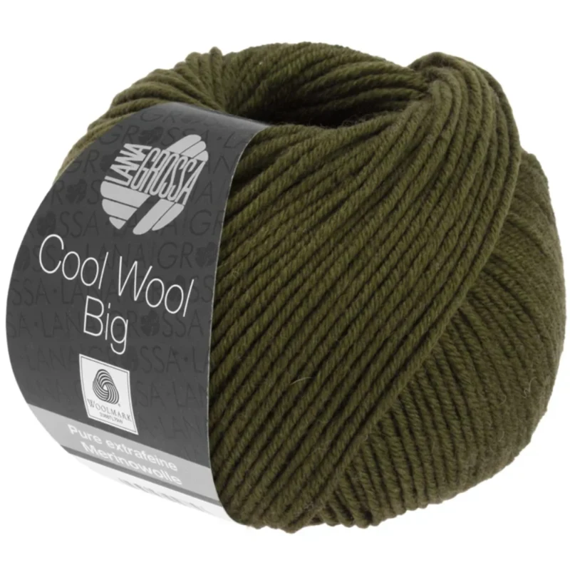 Lana Grossa Cool Wool Big 1005 Oliva scuro