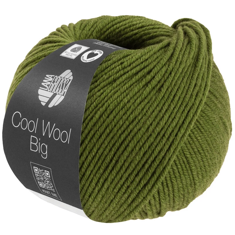 Lana Grossa Cool Wool Big 1706 Oliva melange