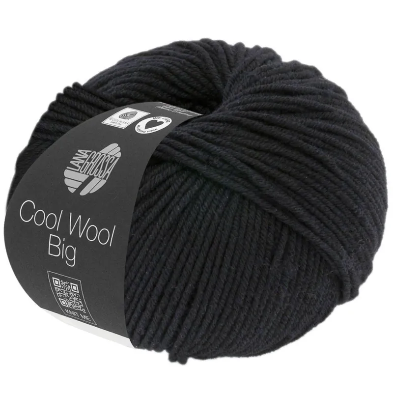 Lana Grossa Cool Wool Big 627 Nero