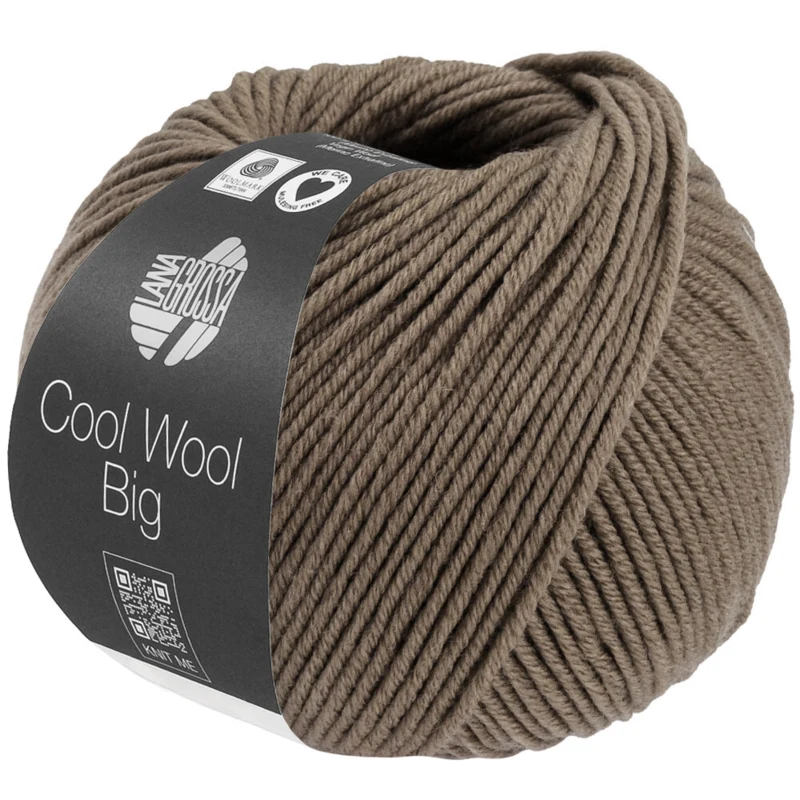 Lana Grossa Cool Wool Big 1708 Tortora melange