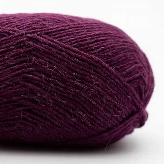 Kremke Soul Wool Edelweiss Alpaka 009 Viola scuro