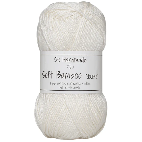 Go Handmade Soft Bamboo Double 17781 Avorio