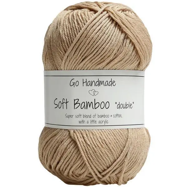 Go Handmade Soft Bamboo Double 17753 Noce