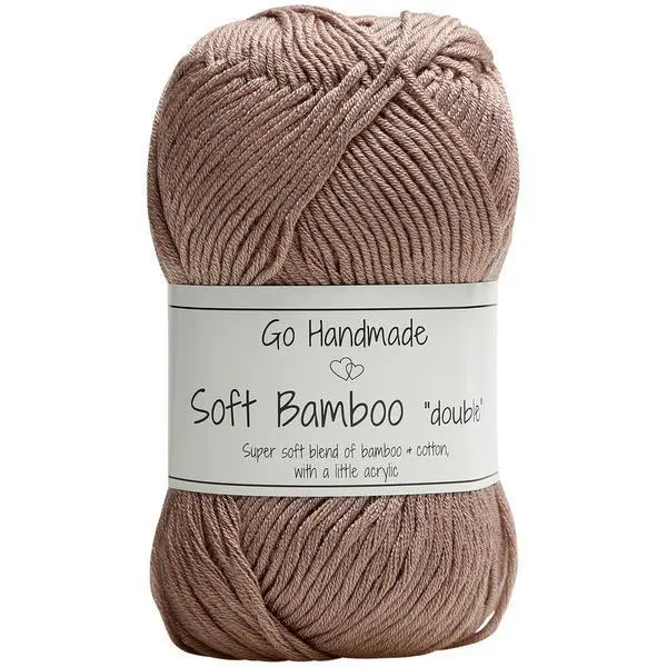 Go Handmade Soft Bamboo Double 17754 Beige