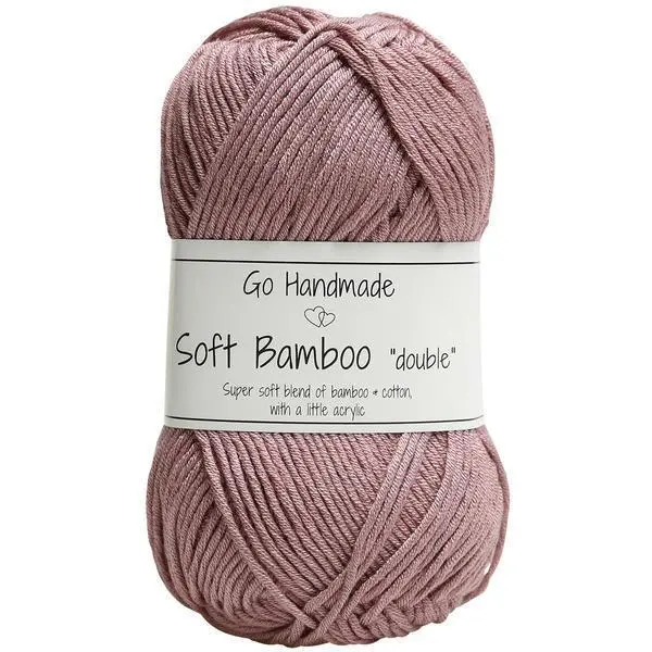 Go Handmade Soft Bamboo Double 17756 Lavanda chiar