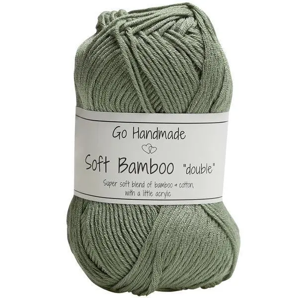 Go Handmade Soft Bamboo Double 17766 Verde