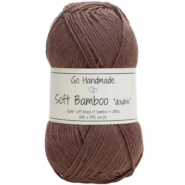 Go Handmade Soft Bamboo Double 17774 Marrone Caramello