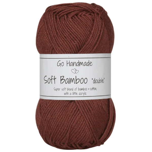 Go Handmade Soft Bamboo Double 17777 Caramello