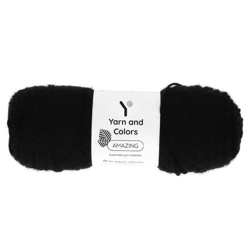 Yarn and Colors Amazing 100 Nero