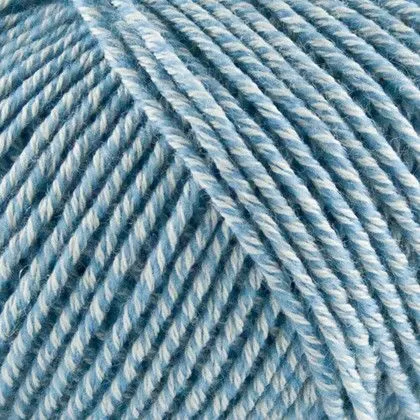 Onion Fino Organic Cotton+Merino Wool 535 Blu melange