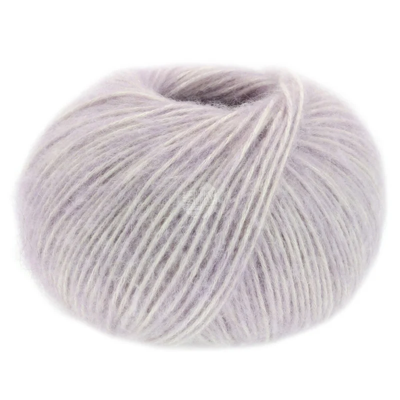 Lana Grossa Natural Alpaca Pelo 12 Lilla mélange