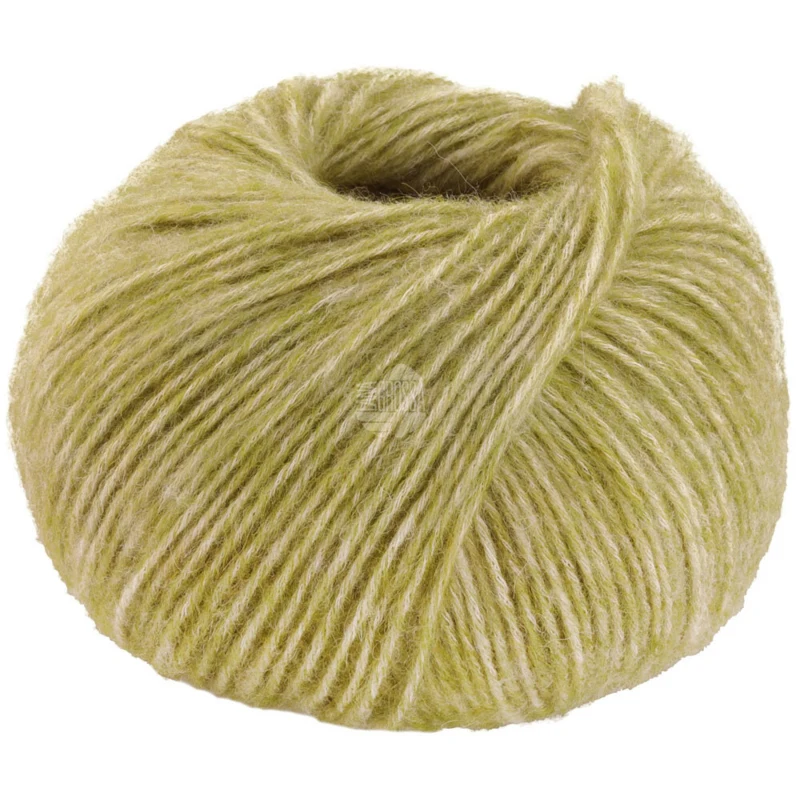 Lana Grossa Natural Alpaca Pelo 26 Kiwi mélange