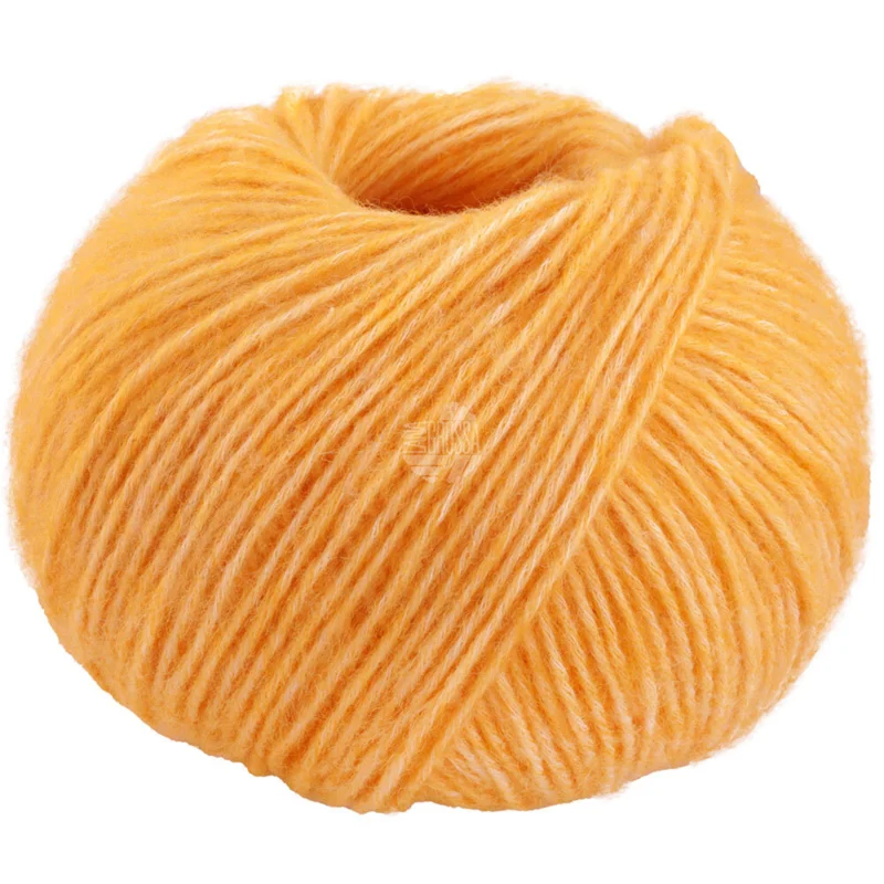 Lana Grossa Natural Alpaca Pelo 32 Giallo sole mélange
