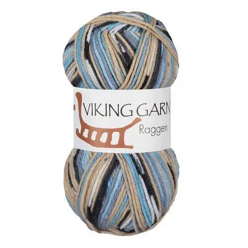 Viking Raggen 722 Multi beige/azzurro