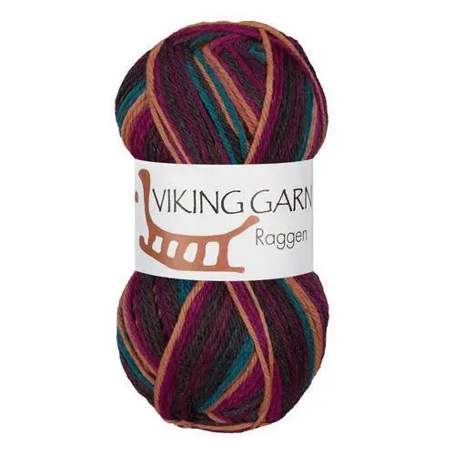 Viking Raggen 756 Multi viola/ocra