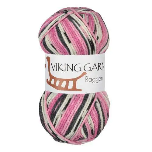 Viking Raggen 763 Multi rosa/grigio scuro