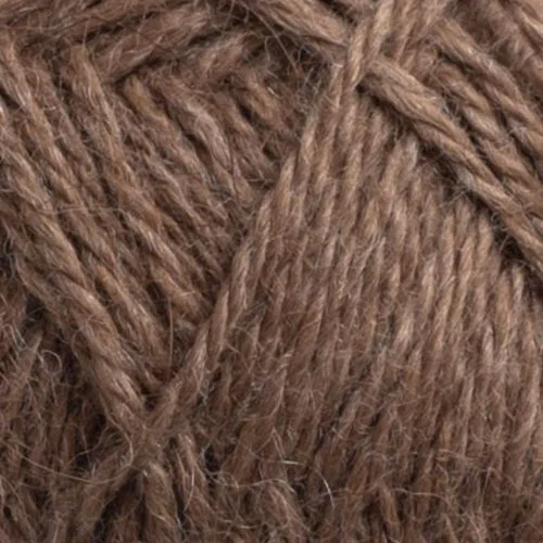 Svarta Fåret Soft Lama Fine 925 Shitake marrone