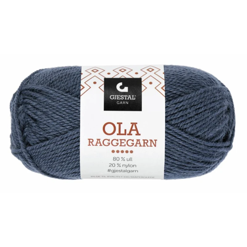 Gjestal Ola Raggegarn 713 Denim scuro