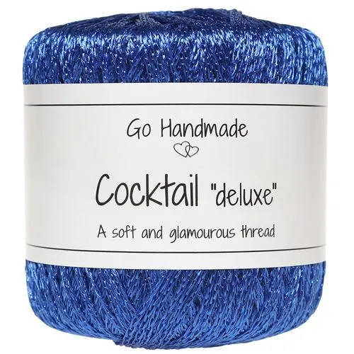 Go Handmade Cocktail "deluxe" 17546 Blu cobalto