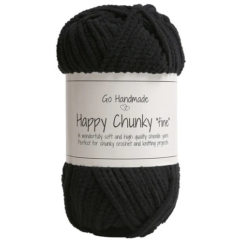 Go Handmade Happy Chunky Fine 17850 Nero