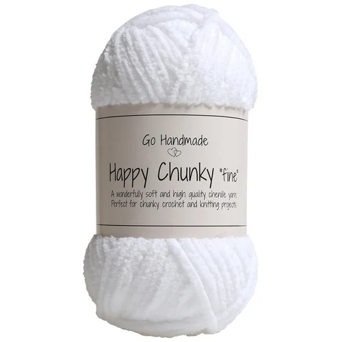 Go Handmade Happy Chunky Fine 17853 Bianco