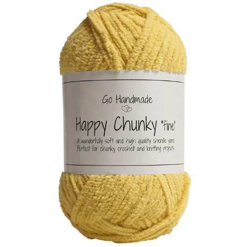 Go Handmade Happy Chunky Fine 17857 Giallo