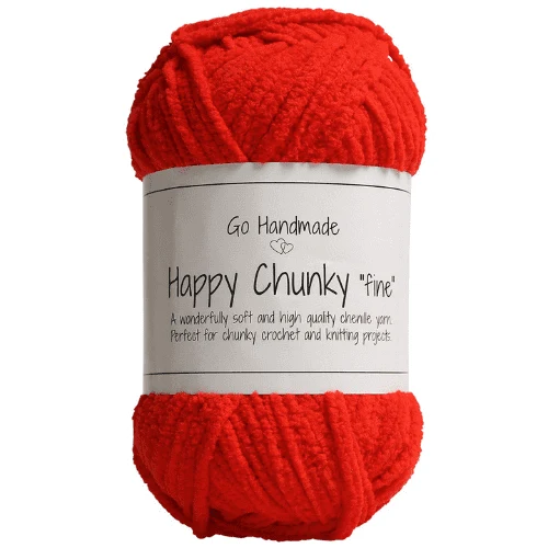 Go Handmade Happy Chunky Fine 17860 Rosso
