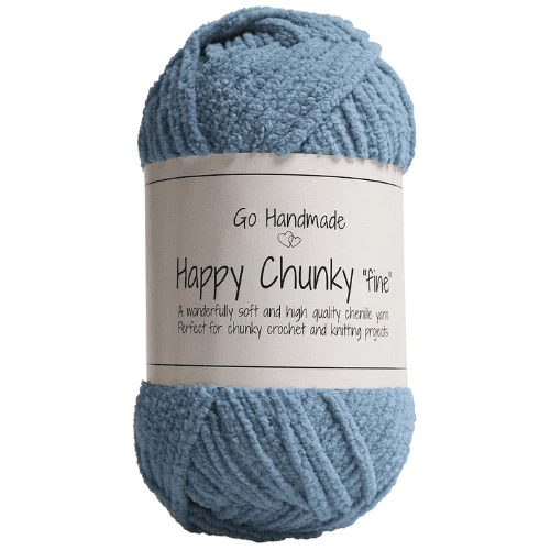 Go Handmade Happy Chunky Fine 17864 Jeans blu