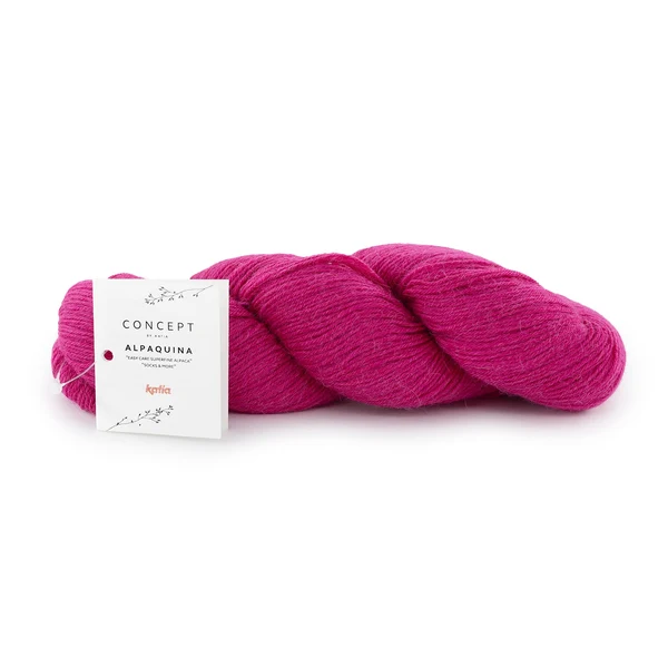 Katia Alpaquina 501 Rosa fluorescente