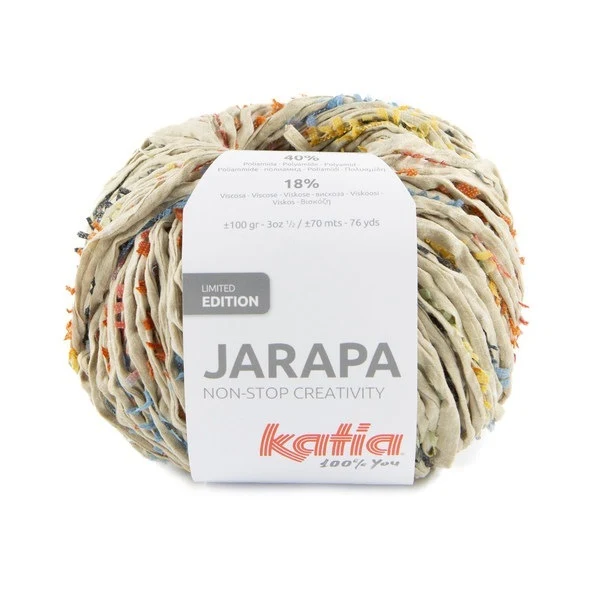 Katia Jarapa 504 Beige-blu-arancione-nero