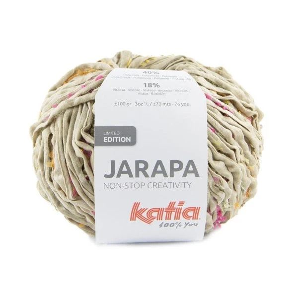 Katia Jarapa 505 Beige-fucsia-giallo-verde giallo
