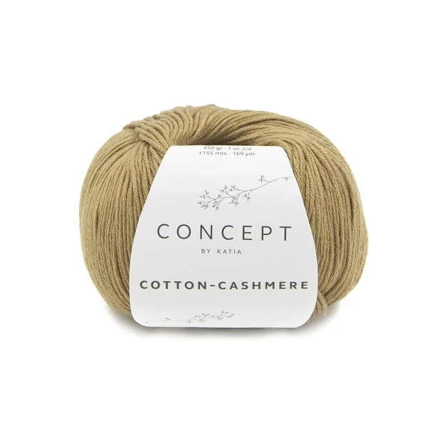 Katia Cotton-Cashmere 75 Marrone
