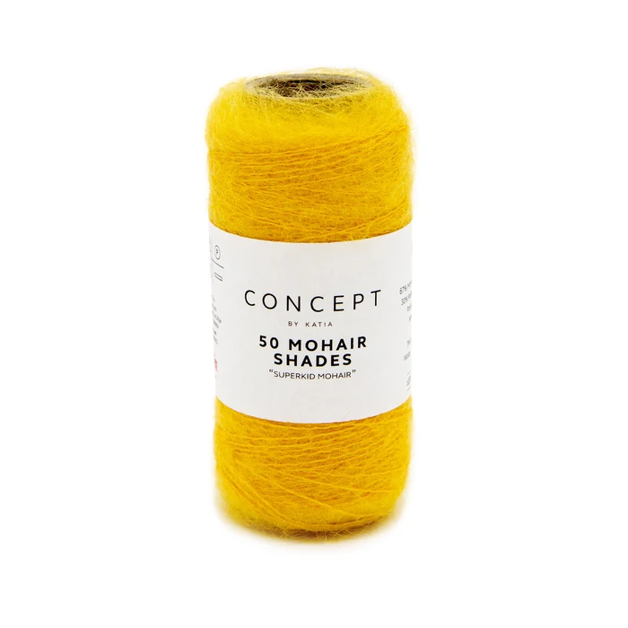 Katia 50 Mohair Shades 46 Giallo