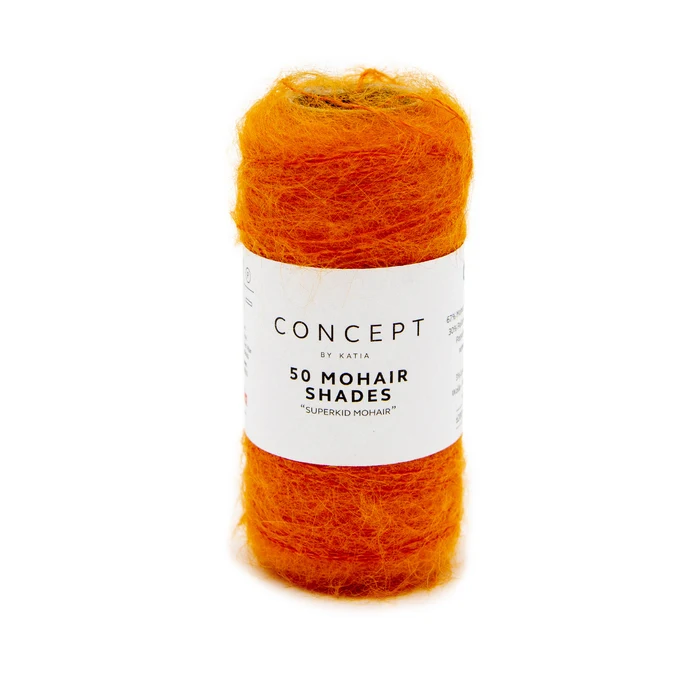Katia 50 Mohair Shades 48 Arancio
