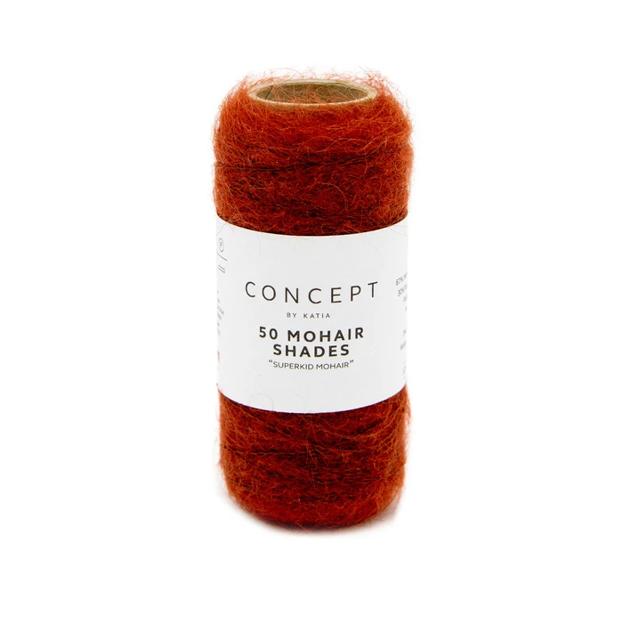 Katia 50 Mohair Shades 49 Ruggine