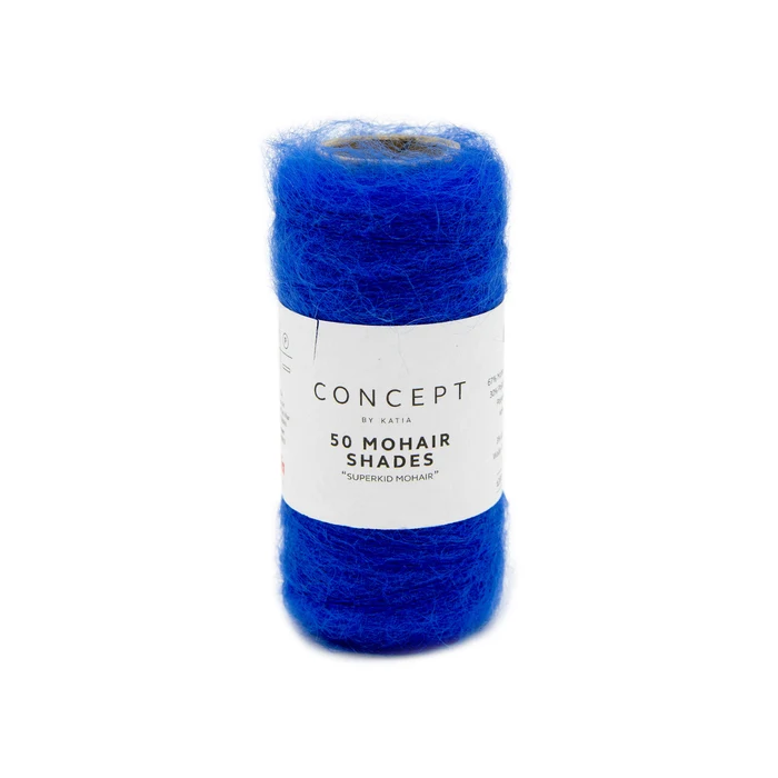 Katia 50 Mohair Shades 32 Blu medio