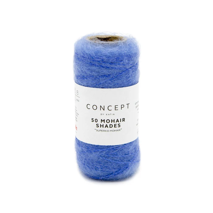 Katia 50 Mohair Shades 31 Blu (più chiaro dell'immagine)