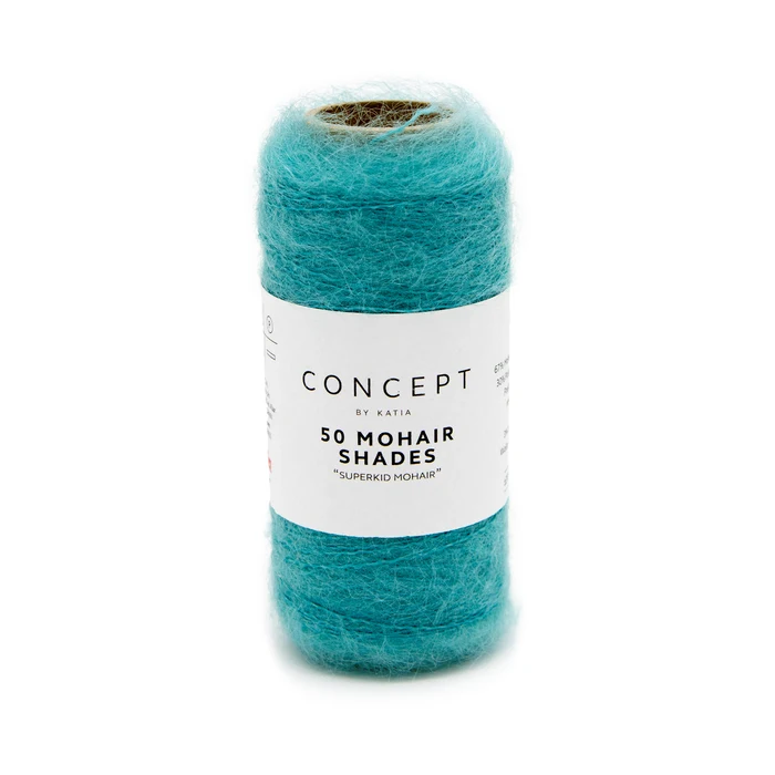 Katia 50 Mohair Shades 27 Acqua