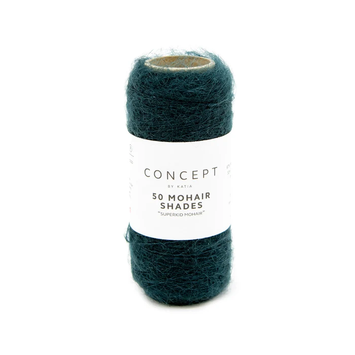 Katia 50 Mohair Shades 30 Verde bottiglia