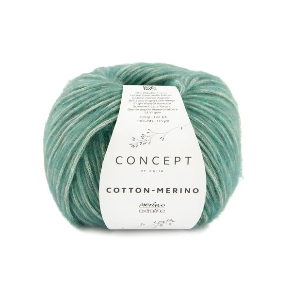 Katia Cotton-Merino 140 Smeraldo