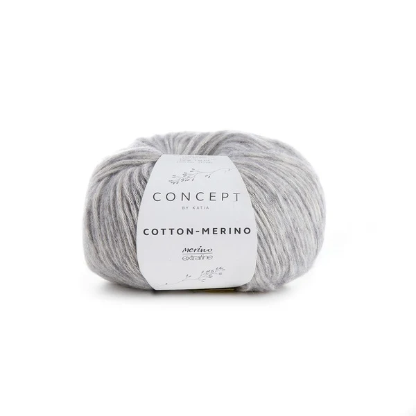 Katia Cotton-Merino 106 Grigio chiaro