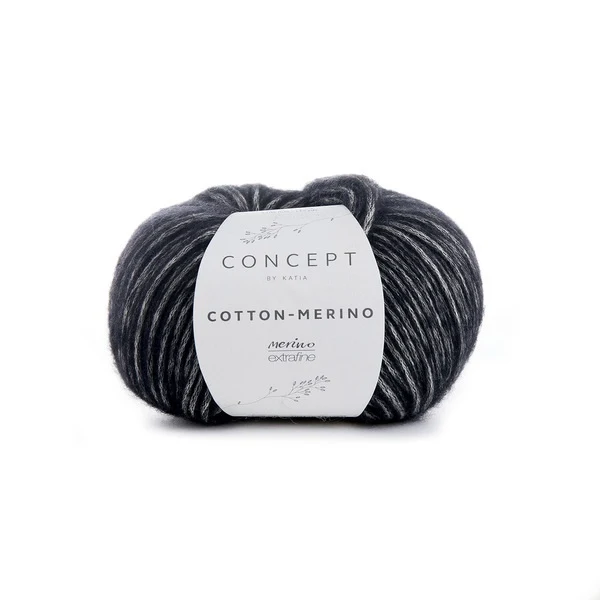 Katia Cotton-Merino 108 Nero