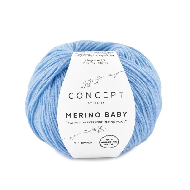 Katia Concept Merino Baby 041 Azzurro