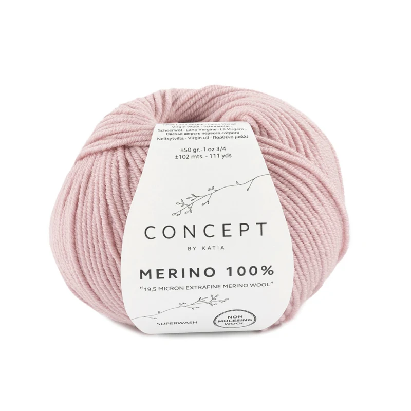 Katia Merino 100% 062 Rosa chiaro