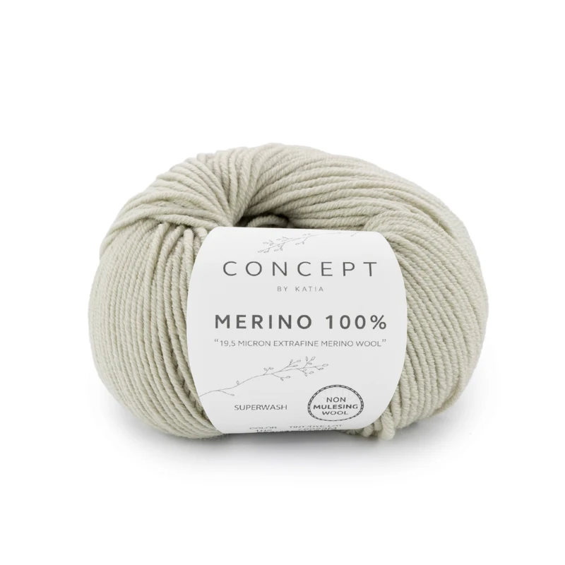 Katia Merino 100% 102 Salvia chiaro