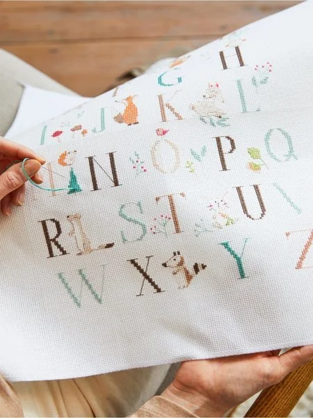 DMC Gift of Stitch Kit Punto Croce, Alfabeto